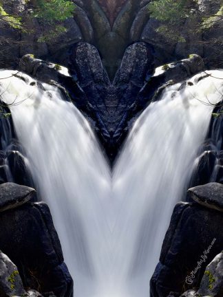 Shadow Face Waterfall
